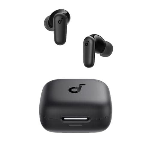 soundcore P30i by Anker Noise Cancelling Earbuds, smarte Geräuschunterdrückung, kraftvolle Bässe, 45h Spielzeit, 2-in-1 Case und Handyständer, IP54, kabellose Kopfhörer, Bluetooth 5.4, App S