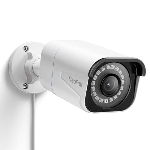 Reolink 4K Smarte PoE Überwachungskamera Aussen mit Personen-/Fahrzeugerkennung, 8MP IP Kamera mit Audio und microSD Kartensteckplatz, IR Nachtsicht, IP67 Wasserfest, Zeitraffer, RLC-810A