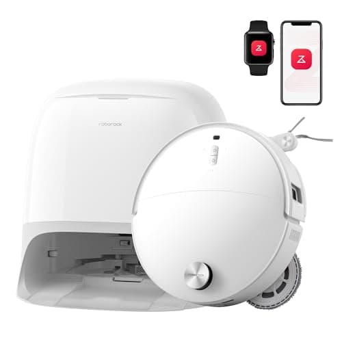 roborock Qrevo Curv 2 Pro Saugroboter mit Wischfunktion&Hebarem Wischmopp, 25.000 Pa HyperForce Saugkraft, Dual Anti-Tangle-System, 100°C Heißwasser-Moppwäsche, Reactive Al-Hinderniserkennun