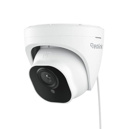 Reolink 5MP PoE Security Camera Outdoor with Human/Vehicle Detection, IP66 Weatherproof, Audio Recording, RLC-520A White RLC-520A