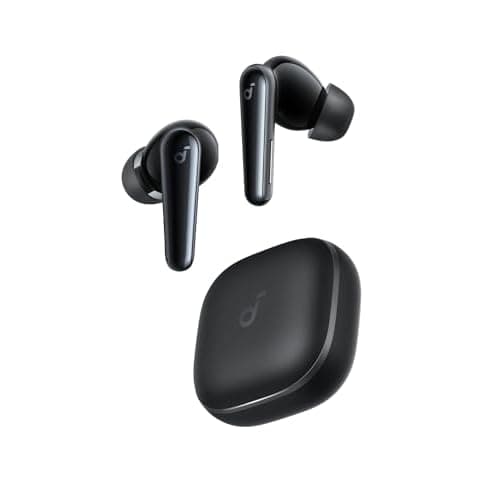 soundcore Liberty 5 by Anker, Noise-Cancelling Wireless Earbuds, 2x Stronger Voice Reduction, Real-Time Adaptive Noise Cancellation, Fast Charging, Dolby Audio, 6-Mic AI Clear Calls, Long Ba