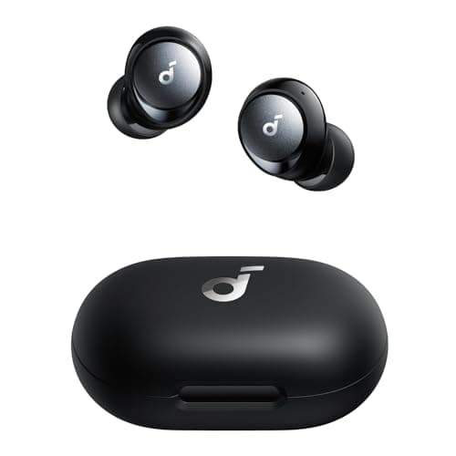 Soundcore by Anker Space A40 Adaptive Active Noise Cancelling Wireless Earbuds, Reduce Noise by Up to 98%, Ultra Long 50H Playtime, 10H Single Playtime, Hi-Res Sound, Comfortable Fit, Wirele