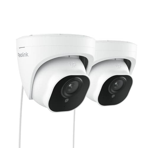 REOLINK 5MP PoE Security Camera, Surveillance Outdoor Indoor for home, Person/Vehicle/Pet Detection, Time-Lapse, Work with Smart Home, 100ft IR Night Vision, Support 512GB SD Card, RLC-520A(