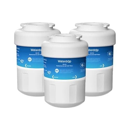 Waterdrop WD-F13 Replacement for GE® MWF®, SmartWater® MWFP, MWFINT, MWFA, GWF, HDX FMG-1, Kenmore® 9991, GSE25GSHECSS, WFC1201 Water Filter, 3 Pack 3 Count (Pack of 1)