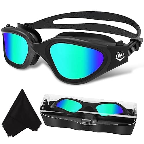 WIN.MAX Swimming Goggles Swim Pool Goggles Anti Fog Anti UV No Leakage Clear Vision for Men Women Adults Teenagers