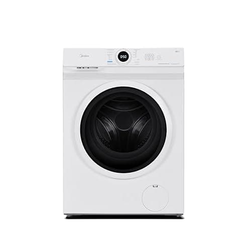 Midea MF10EW100B Waschmaschine / 10kg / 1400 U/Min/EEK A/Inverter Quattro Motor/Dampffunktion/Grosse Trommel/Nachlegefunktion/Kindersicherung/AquaStop, Weiß 10KG SERIES 100,EEK A