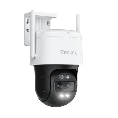 Reolink 4K 8MP Wi-Fi 6 PTZ Überwachungskamera Aussen mit Dual-Objektiv, Auto-Tracking-Zoom, WLAN Kamera Outdoor mit 3 Smart-Erkennungsmodi, 30m Farbnachtsicht, Außenkamera, Dual-Ansicht, Tra