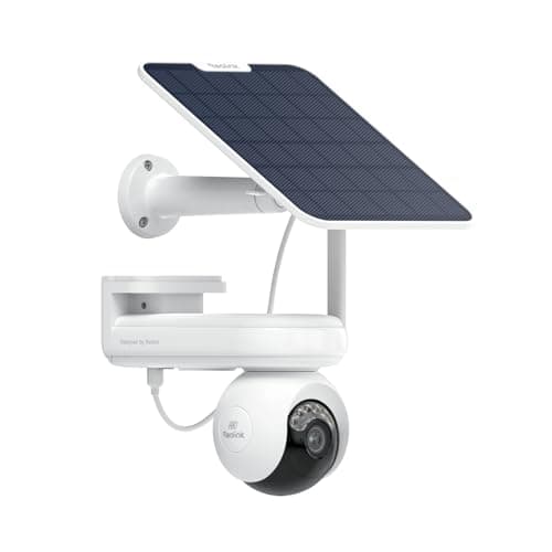 Reolink Altas PT Ultra, Erste 4K Solar Überwachungskamera Aussen Akku mit Daueraufzeichnung, Auto-Tracking, 10s Voraufzeichnung, ColorX-Nachtsicht, 8MP PT WLAN Kamera Outdoor, Wi-Fi 6, mit S