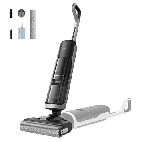 dreame H14 Cordless Vacuum Mop, 180° Lie-Flat Wet Dry Vacuum cleaner, 140°F Brush Washing, Fast Hot Air Drying in 5Mins, Smart Hard Floor Cleaner Machine with Powerful Suction, Great for Sti