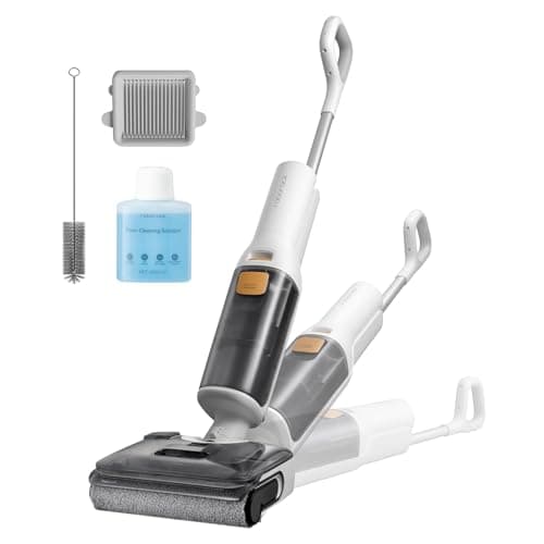 roborock F25 GT Vacuum Mop All in One, Wet Dry Vacuum Cleaner Cordless, 20000Pa Floor Cleaner Machine for Tile Hardwood Wood Vinyl Floor, Edge to Edge Self Cleaning Electric Mop with 180° Li