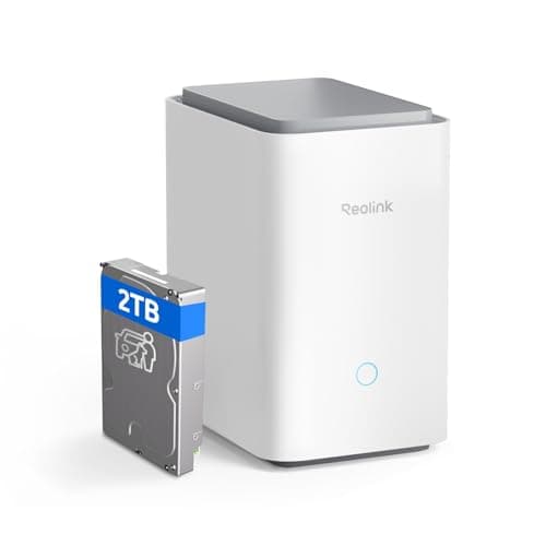 Reolink Home Hub Pro mit 2TB HDD für Überwachungskamera, 8K 16MP Live-Ansicht & Wiedergabe, 2,4/5GHz Wi-Fi 6, Verschlüsselter & Erweiterbar lokaler Speicher Ohne Gebühr, Zentralisierte Steue