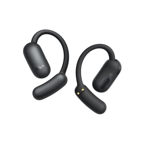 soundcore AeroFit 2 by Anker, Open-Ear Headphones, Real-Time Translation Earbuds, 4 Adjustable Positions for Every Ear Size, 2× Richer Bass, Hi-Res, 42H Playtime, IP55,AI Clear Calls,Wireles