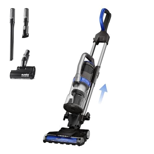 Eureka Pet Upright Vacuum Cleaner for Carpet and Hard Floor, Powerful Bagless Vacuum Cleaner for Home with HEPA Filter and Pet Tool, OmniVerse NEU801BL with QuickShift Technology, Blue OmniV