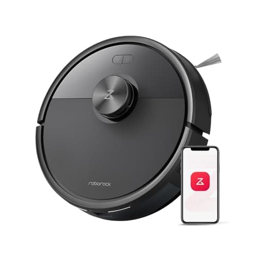 roborock Q7 M5 Robot Vacuum Cleaner with Mop, 10,000Pa HyperForce Suction, Dual Anti-Tangle System, PreciSense LiDAR Navigation, APP-Controlled Mopping, Ideal for Pet Hair and Hard Floors Bl