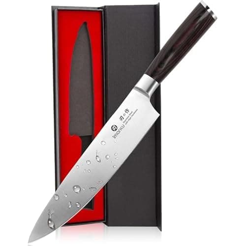 imarku Japanese Chef Knife - Sharp Kitchen Knife 8 Inch Chef's Knives HC Steel Paring Knife, Unique Gifts for Men and Women, Gifts for Mom or Dad, Kitchen Gadgets with Gift Box, Mothers Day